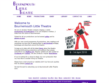 Tablet Screenshot of bournemouthlittletheatre.co.uk